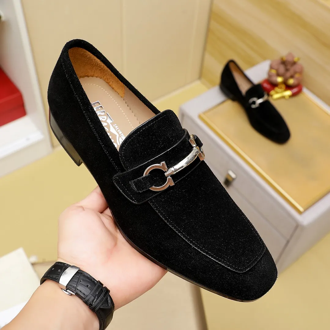 Men's shoes 💰600 🕷🕷🐂【Ferragamo】 Popular fashionable casual shoes🇨🇳Official website counter 1:1 production, original mold opening💯Good quality can be seen, imported high-end first-layer pebbled calfskin, water-dyed🐂leather lining🌿very clear texture, high-quality waterproof, non-slip and wear-resistant outsole🎋high quality and low price, truly handmade🍓, 7 colors available! Code number 38-44 (45. To be customized)